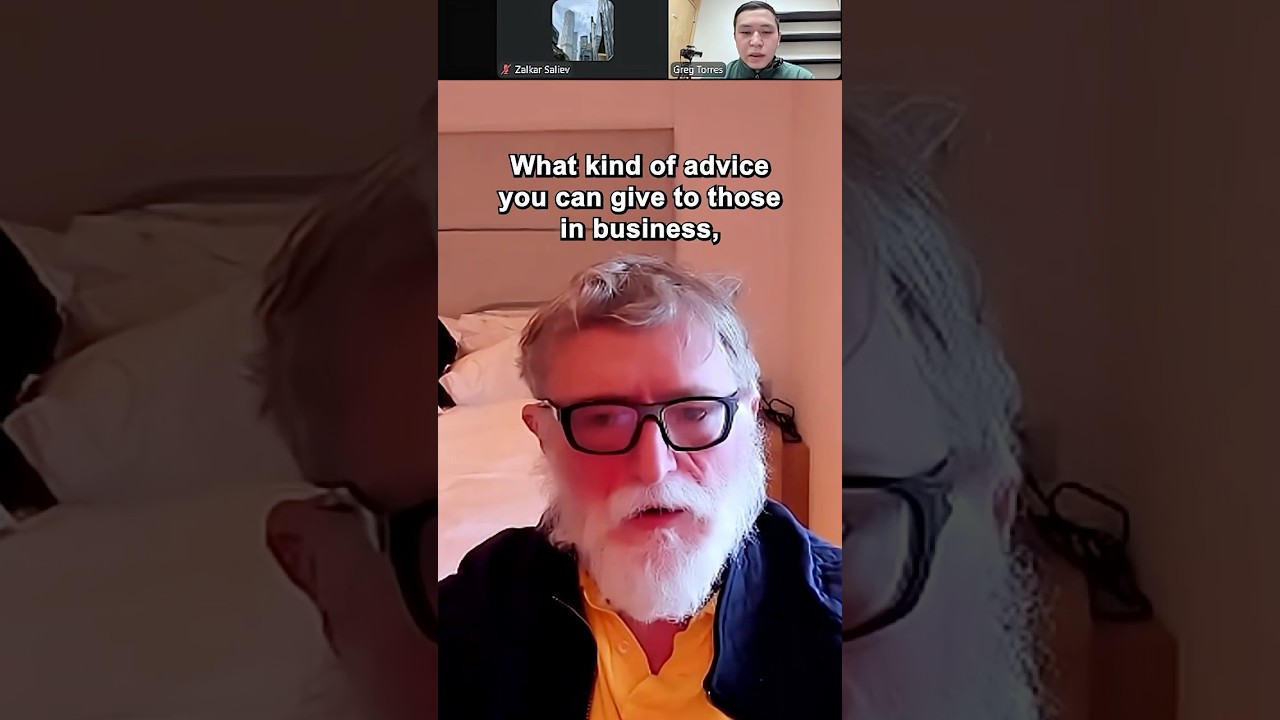 Gabe Newell - “Listening to customers makes everything easier.” #gabenewell #valve #steam - YouTube