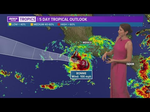 Monday night tropical update: A lull in the action this week