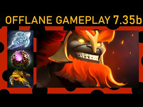 ✨MikSa` Mars 80% Kill participation! Offlane Gameplay 7.35b - Dota 2 Top MMR