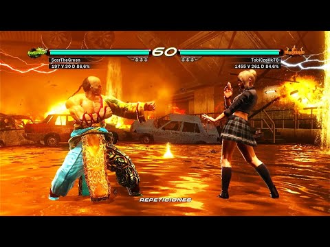 06 Lili Rochefort VS Feng Wey  - Tekken 6 ( Uchiha x24 ) Gameplay Online  PS3