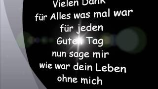 Die Toten Hosen - Alles was war (Lyrcis)