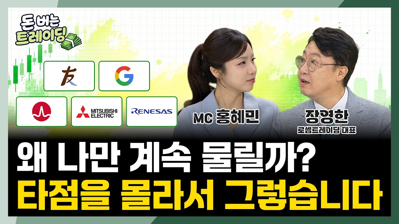 제발 좋다고 그냥 사지마세요. 매수 타점에서 사세요.ㅣ돈 버는 트레이딩ㅣ장영한ㅣ주식 차트 기초ㅣ한?