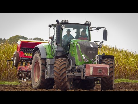 Uprawa & siew pszenżyta w Gr Składanowski🔥Fendt 822 vario🔥