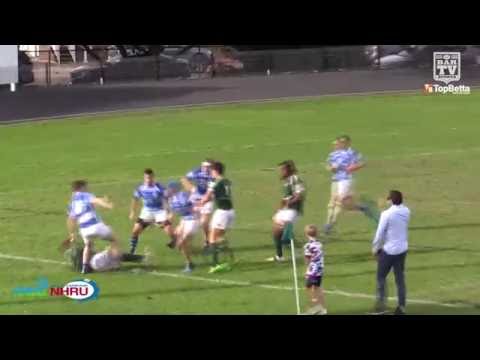 2016 NHRU Round 9 Premier 2 Highlights - Merewether Carlton v Wanderers