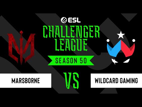 LIVE: Marsborne vs Wildcard Gaming - ESL Challenger League - Season 50 NA