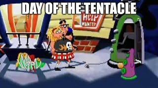 DAY OF THE TENTACLE Adventure Game Gameplay Walkthrough - No Commentary Playthrough