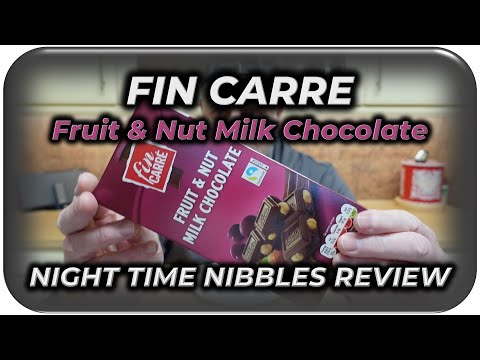 Fin Carre Fruit & Nut Milk Chocolate REVIEW