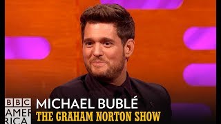 Michael Bublé Loves to Research | The Graham Norton Show | BBC America