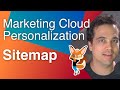 Marketing Cloud Personalization Sitemap