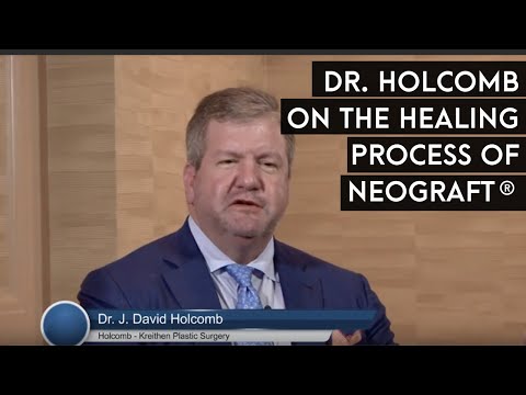 Dr. J. David Holcomb on the NeoGraft® FUE Healing Process