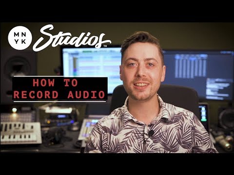MNYK Mastery: How to Record Audio