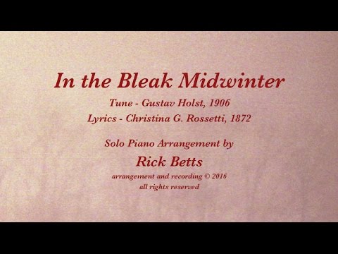 download lagu mp3 mp4 In The Bleak Midwinter Lead Sheet, download lagu In The Bleak Midwinter Lead Sheet gratis, unduh video klip In The Bleak Midwinter Lead Sheet