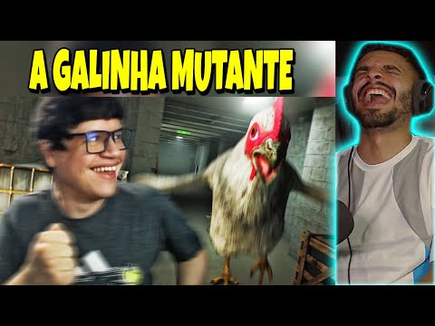 edu vs crazy chicken lol | REACT