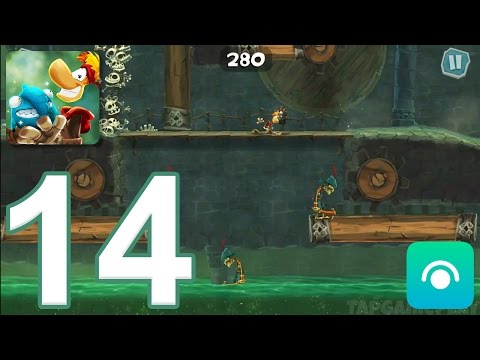 Rayman Adventures - Gameplay Walkthrough Part 14 - Adventures 27-28 (iOS, Android)