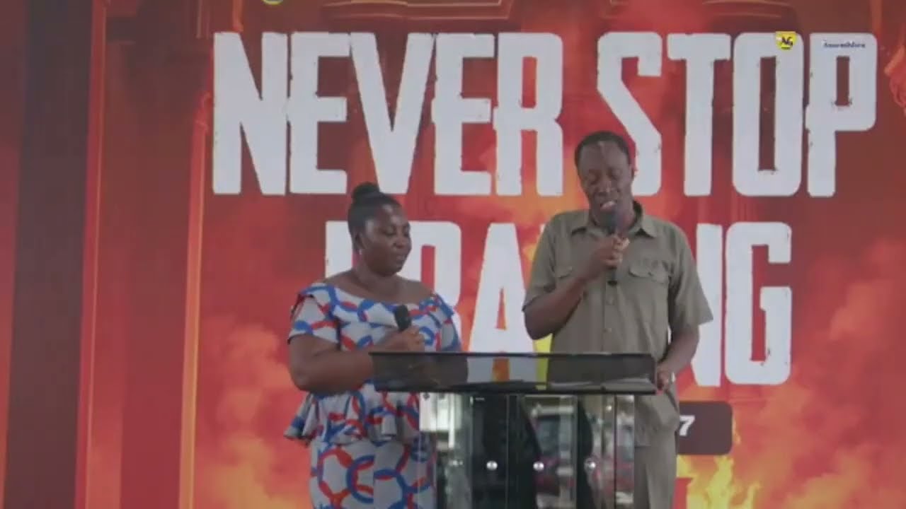 Never Stop Praying Like The Master