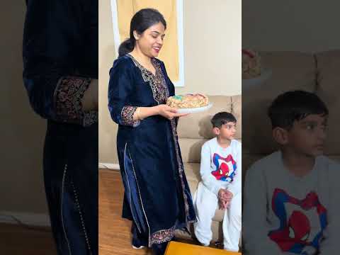 Baked my first ever cake… nervous but so happy! 🎂Celebrating 100K followers with a homemade Cake