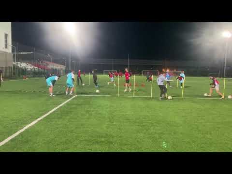 FUTBOL TOPLA ISINMA ÇALIŞMASI "SOCCER WARM UP WİTH BALL"