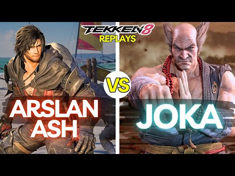 T8 Pro 🕹️ Arslan Ash (#1 Clive) vs Joka (#1 Heihachi) 🕹️ Tekken 8 Replays
