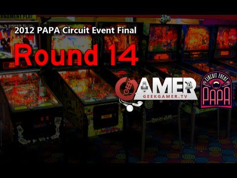 PAPA Pinball - Round 14 - 2012 PAPA Circuit Final