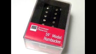 Video thumbnail for seymour duncan sh1n 59 Model For neck Guitar Pickup Review by aryo aditomo