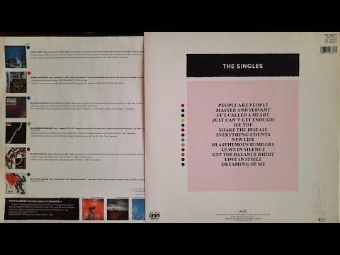 Depeche Mode. The Singles 81 - 85. Lp1985. Side B