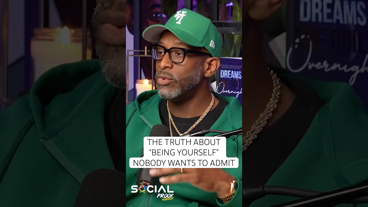 THE TRUTH ABOUT “BEING YOURSELF” NOBODY WANTS TO ADMIT 👀 #socialproofpodcast
