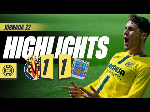 HIGHLIGHTS | VILLARREAL B 1-1 SD TARAZONA | PRIMERA FEDERACIÓN