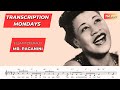 Ella Fitzgerald - Mr. Paganini (full voice transcription)