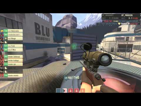 VanillaTV - Broder vs Crack Clan - ETF2L Season 14 Premier Division - Process [Map2]