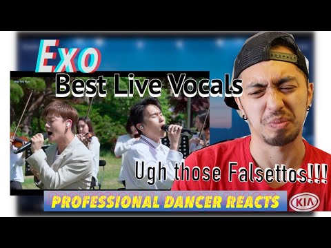 Professional Dancer Reacts to EXO BEST LIVE VOCALS 2020