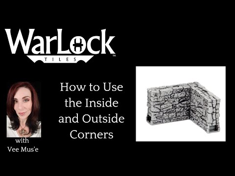 How to Use the Corner Pieces to Your WarLock™ Tiles Sets