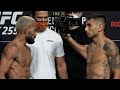 UFC 255: Deiveson Figueiredo vs. Alex Perez Weigh-In Staredown - MMA Fighting