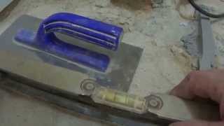 Стяжка пола в ванной комнате