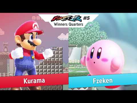 Kurama (Mario) vs Fzekan (Kirby) - Fire and Ice #5 Winners Quarter Finals