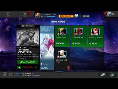 Marvel Contest of Champions : How to defeat Ebony Maw (Canadian Difficulty) .
