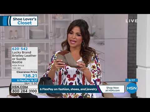 Lucky Brand Brielley Leather or Suede Bootie