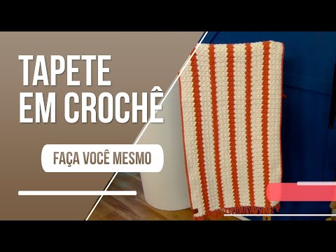 Aprenda agora mesmo a criar seu próprio tapete de crochê!