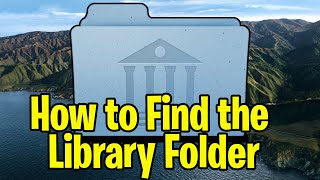 How to Find the Library Folder on Mac OS X ~Library