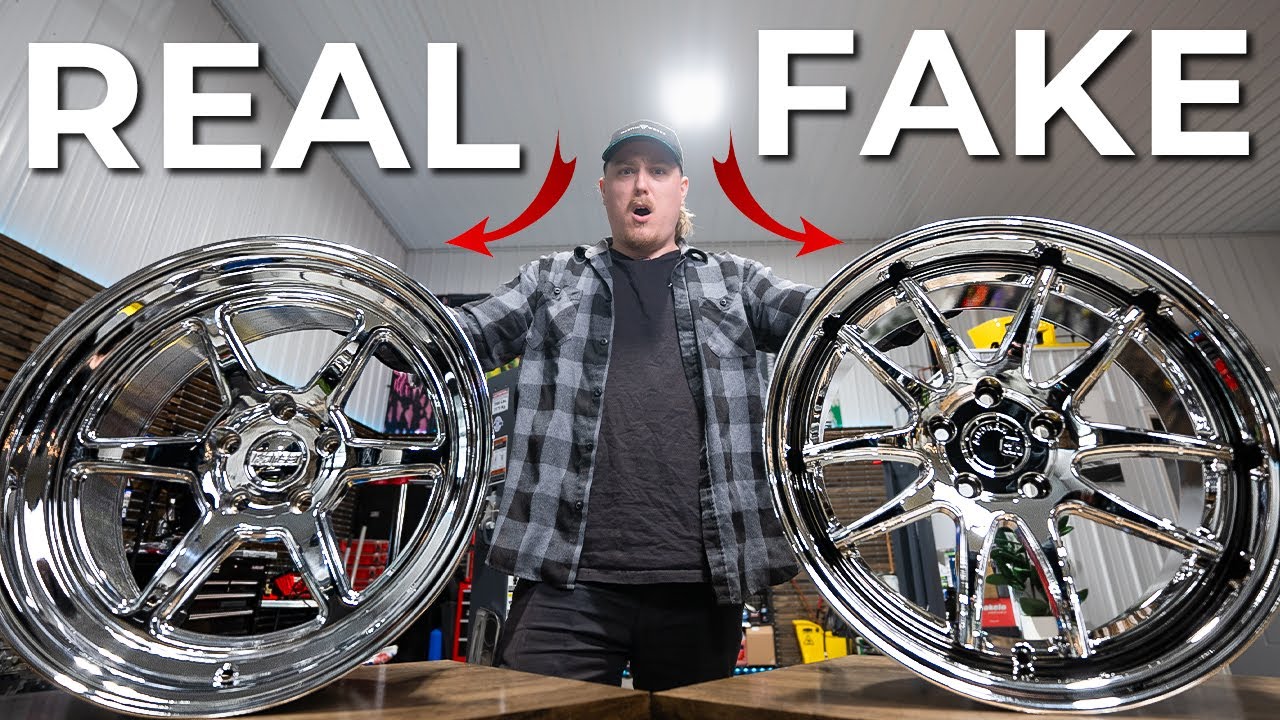 Chances Are You’re Buying Fake Chrome Wheels..