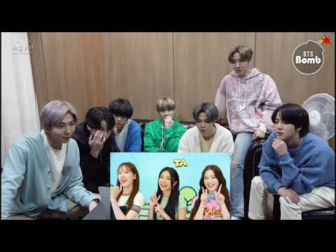 BTS reaction to MOMOLAND 'TIKI TAKA' MV