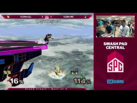 SPC44 Grand Finals - CL|Vitro (Fox) vs CL|Bin (Jigglypuff/Marth)