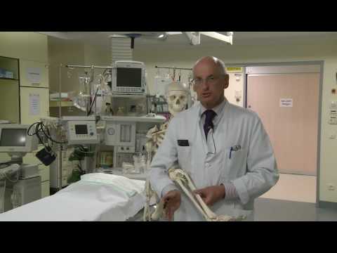 Fußballverletzung: Sprunggelenksfraktur