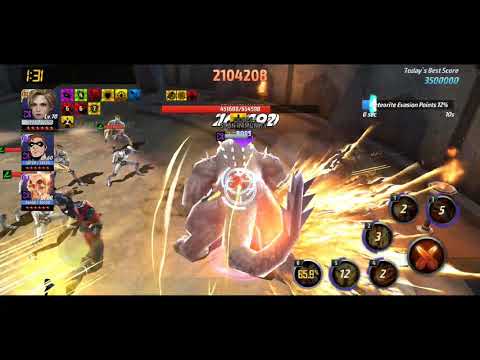 Captain Marvel ABX - Universal Hero Day (using rage)