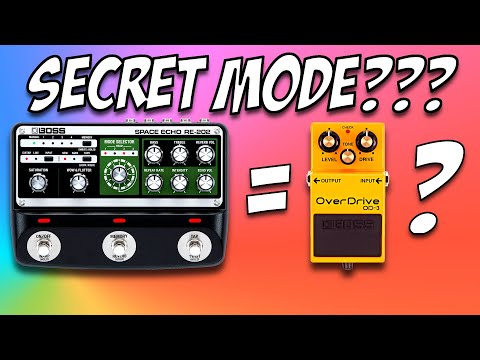 The SECRET modes on the Boss RE-202 space echo