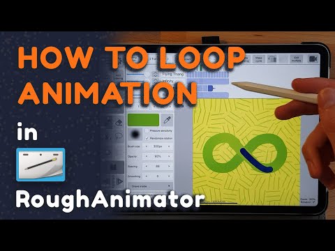 LOOP an animation in RoughAnimator