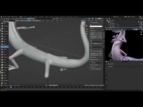 Blender 3.4.1 Modelling - Randal Boggs Part 5