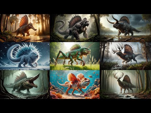 Incredible Animal Fusion Hybrid! Dinosaur Spinosaurus Hybrid With Other Animal Species! Part 1