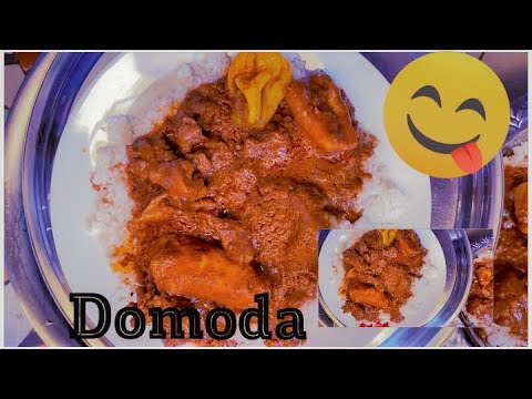 How to cook the perfect Peanut butter stew/soup with beef the Gambian way (DOMODA!!!) 10th video