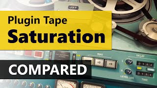 Tape Saturation VST - Slate Digital VTM vs. Waves J37 vs. TB ReelBus