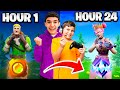 I Carried A Fan To UNREAL RANK In OG Fortnite In 1 DAY! (Duo Speedrun)